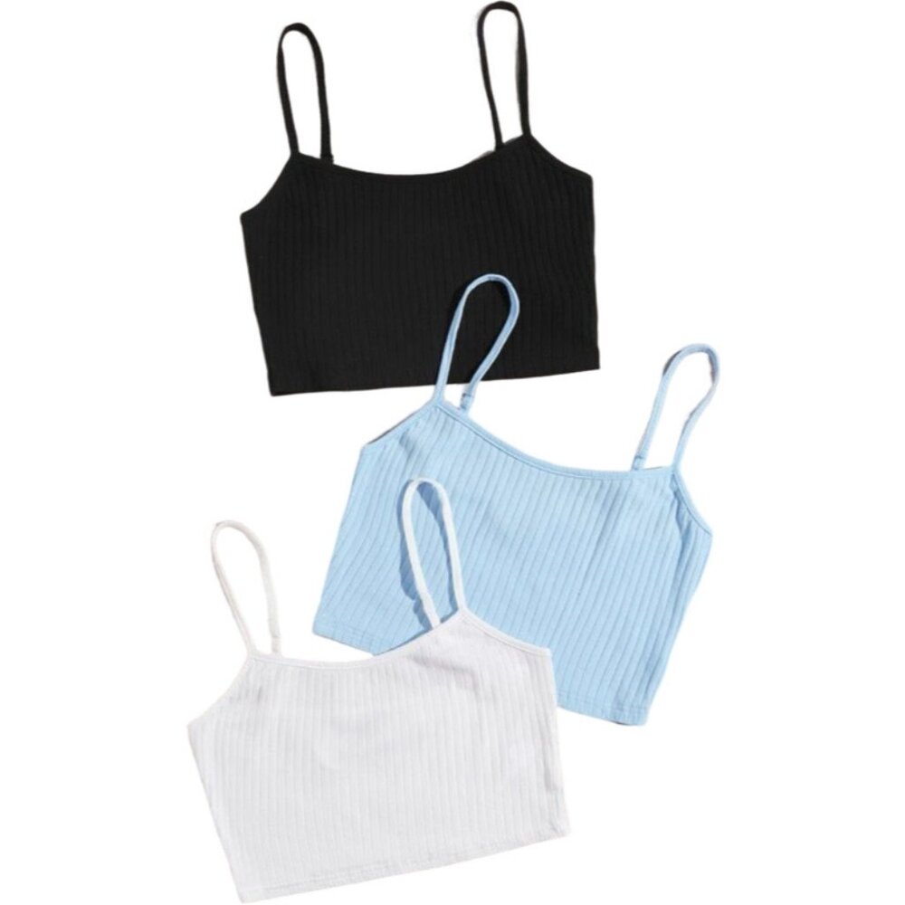 WOMENS TANK TOP 3 PIECES SIZE L
